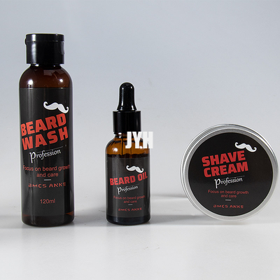 Produtos de incandescência de amaciamento de Skincare dos homens do óleo e do champô da barba