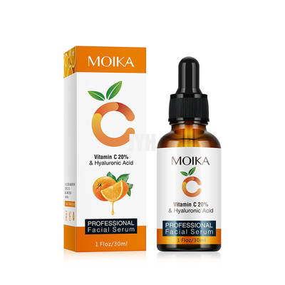 30 ml de soro de clareamento facial com vitamina C e ácido hialurónico