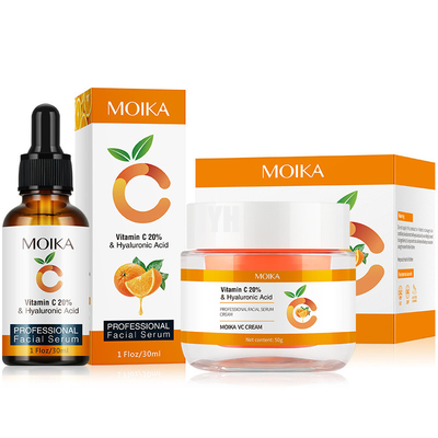 30 ml de soro de clareamento facial com vitamina C e ácido hialurónico